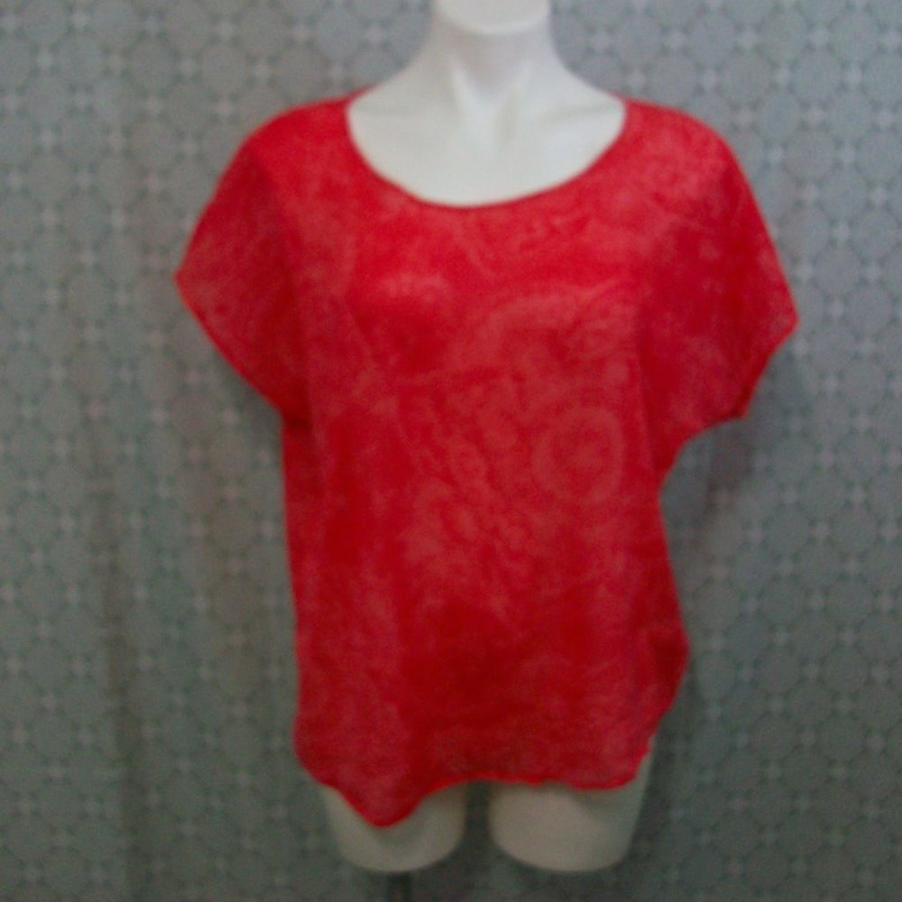 ⚡Sonoma Life+Style Salmon Colored Top